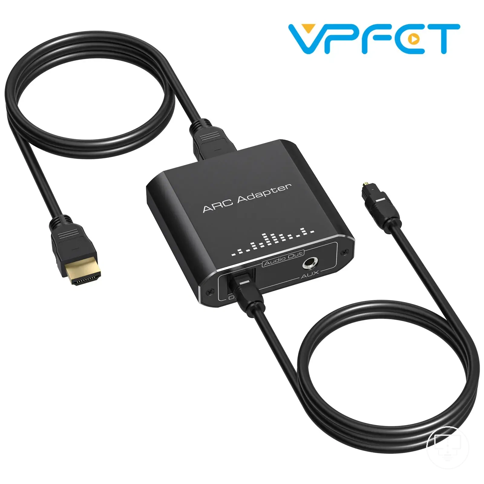 محول صوت HDMI ARC مع مخارج بصرية ومحورية و3.5 ملم